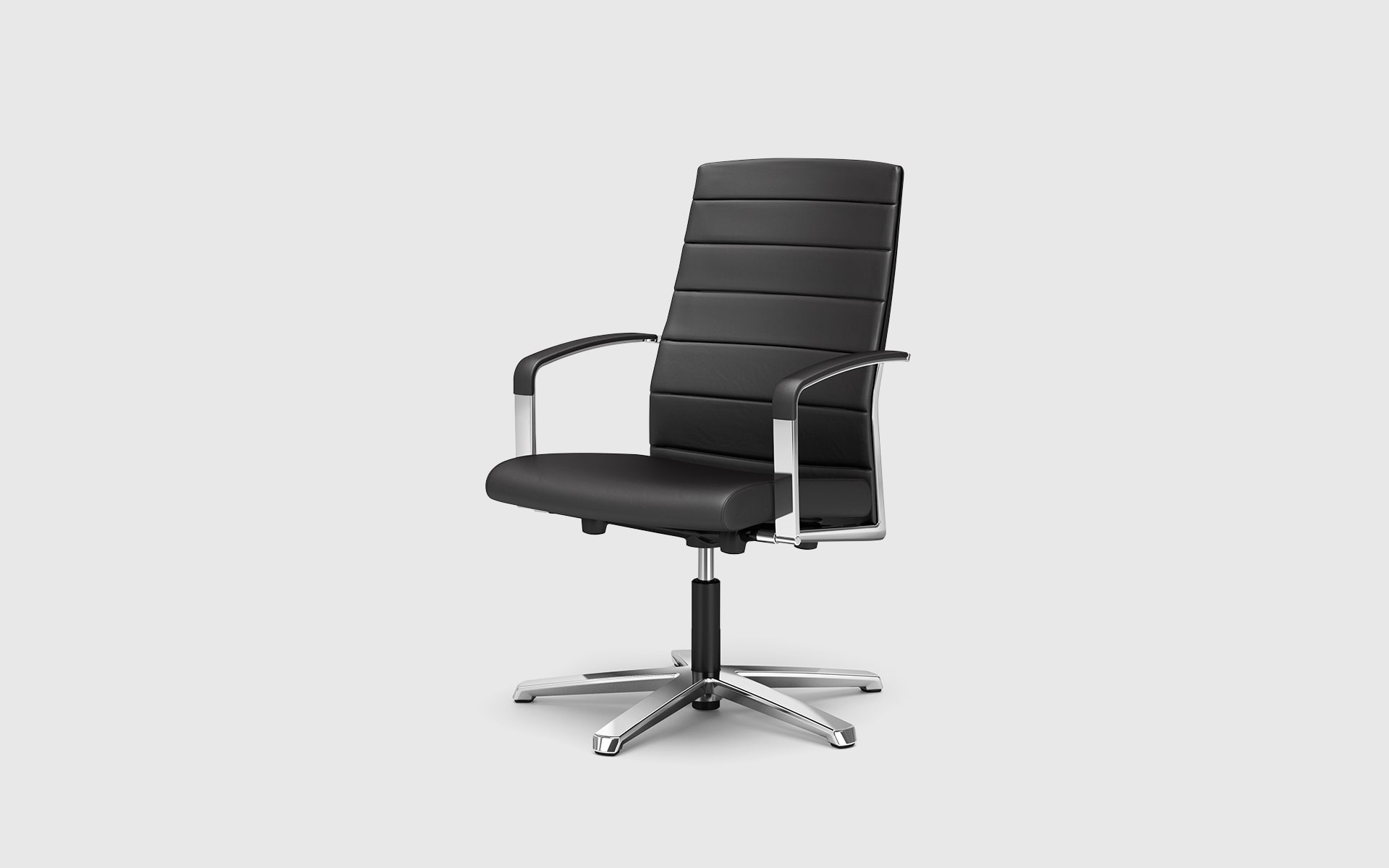 K+N Agenda conference chair by ITO Design in black