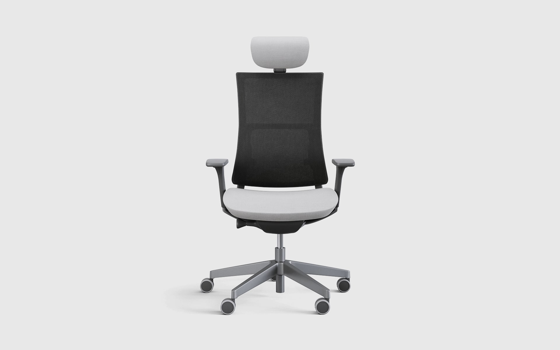 Profim Violle office chair by ITO Design in black and light grey